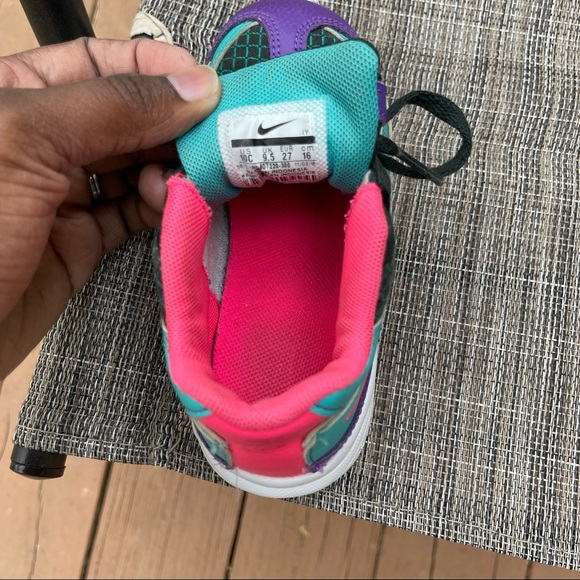 Nike TD Air Max 95 Now - Outdoor Green/Hyper Pink - Picture 6 of 8